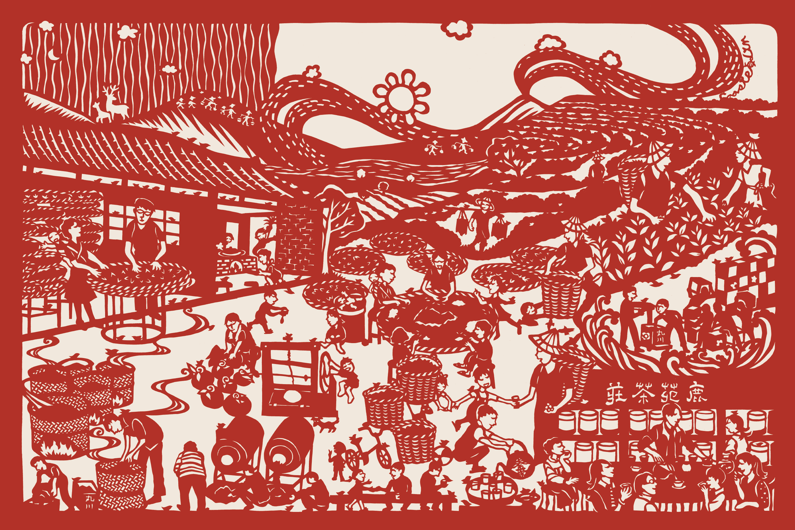 Cassie Lin 剪紙作品